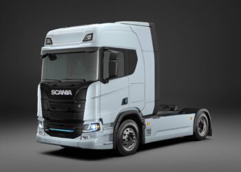 Scania muestra su camión eléctrico para viajes de larga distancia