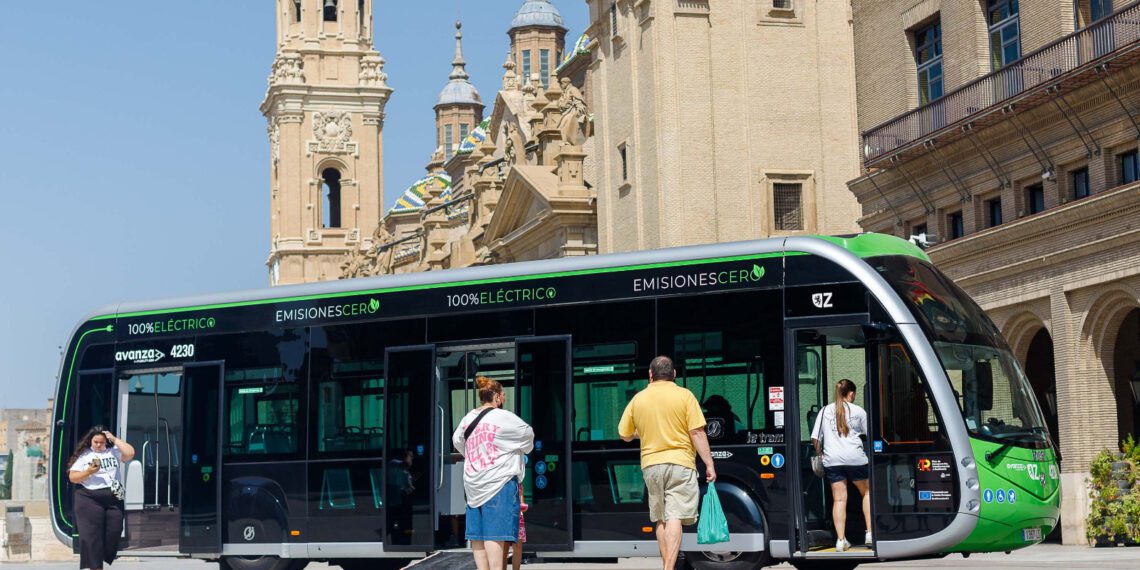 Autobus electrico Zaragoza