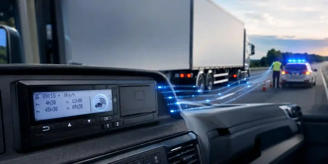 Este es el ‘chivatazo’ que le dará a la policía el nuevo tacógrafo digital 1 chivatazo DGT