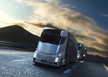 Homtruck es el camión eléctrico y autónomo chino que parece un Transformer