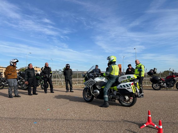 Seguridad Vial en moto 