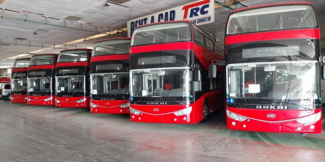 Transvia refuerza su flota con 10 autobuses turísticos eléctricos suministrados por Kaibus Europe